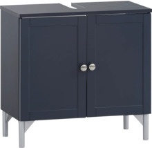 Skrinka pod umývadlo s dvomi dvierkami a nožičkami.