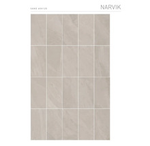 Vzor dlaždíc Narvik Sand 40x120