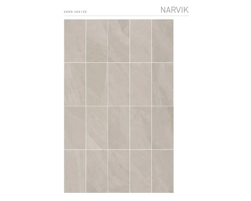 Vzor dlaždíc Narvik Sand 40x120