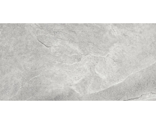 Sivá kamenina dlaždica s matným povrchom