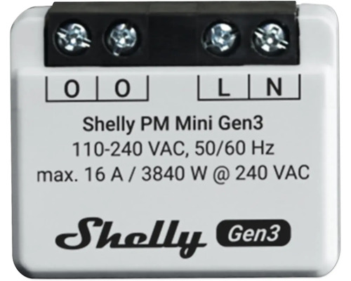 Merač výkonu Shelly PM Mini Gen3