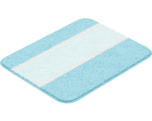 Obdĺžniková kúpeľňová predložka s pruhovaným vzorom