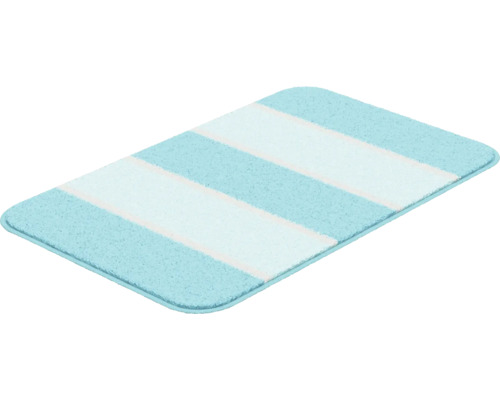 Obdĺžniková kúpeľňová predložka s prúžkami
