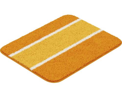 Obdĺžnikový kúpeľňový koberec s pruhovaným vzorom