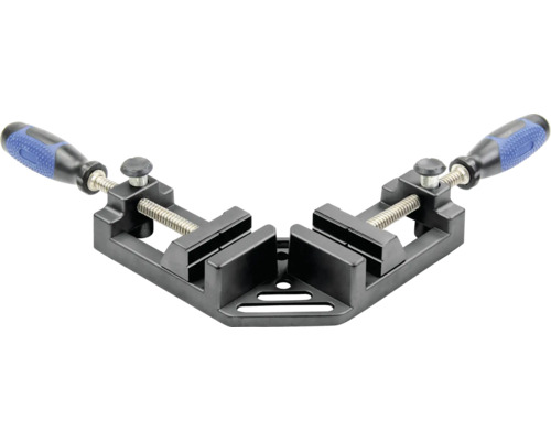 Rohová svorka na upevnenie obrobkov v uhle 90 stupňov.