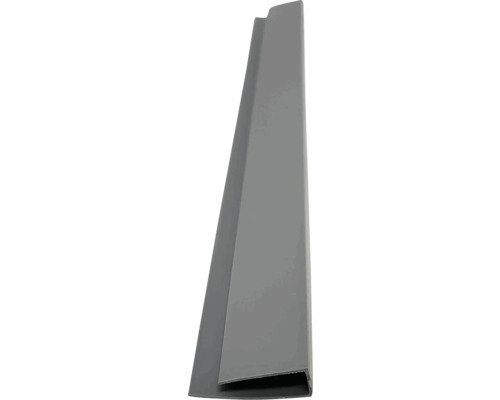 Okrajový profil sivý 1x28x3000 mm