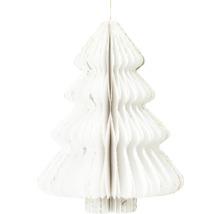 Dekoratívny papierový vianočný stromček na zavesenie