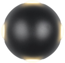 Guľovité vonkajšie nástenné svietidlo na osvetlenie domu