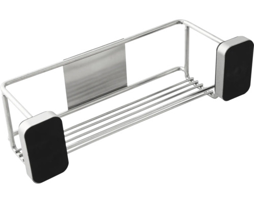 Kovová sprchová polica na montáž na stenu