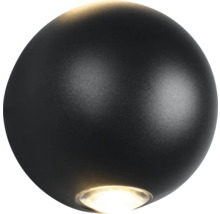 Guľaté vonkajšie nástenné svietidlo
