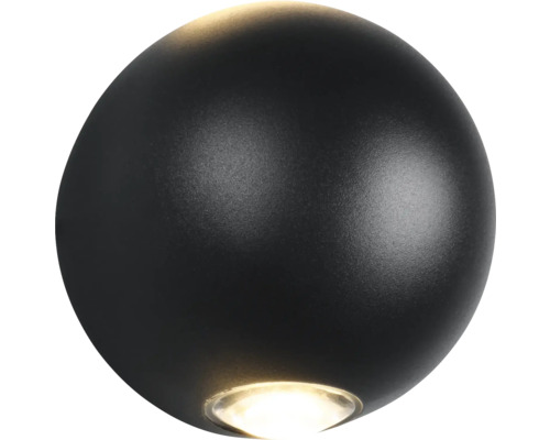 Guľaté vonkajšie nástenné svietidlo