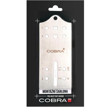 Montážna šablóna Cobra pre rozetové kovanie