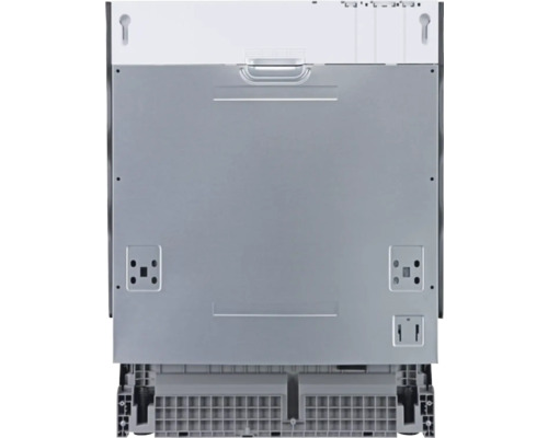 Pohľad zozadu na umývačku riadu