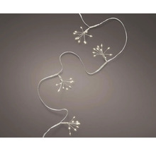 Svetelná reťaz s LED svetlami v tvare kvetov