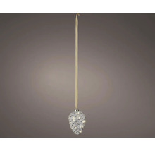 Dekoratívne závesné svietidlo v tvare šišky s pásikom na zavesenie