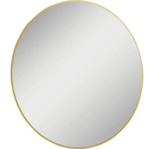 Okrúhle zrkadlo do kúpeľne s osvetlením v ráme Jungborn Round Ø 100 cm IP 44
