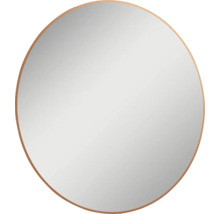 Okrúhle zrkadlo do kúpeľne s osvetlením v ráme Jungborn Round Ø 100 cm IP 44