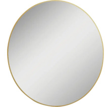 Kulaté zrkadlo do kúpeľne s osvetlením v ráme Jungborn Round Ø 80 cm IP 44