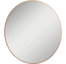 Okrúhle zrkadlo do kúpeľne s osvetlením v ráme Jungborn Round Ø 80 cm IP 44