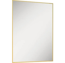 Zrkadlo do kúpeľne s osvetlením v ráme Jungborn Square 60 x 80 cm IP 44