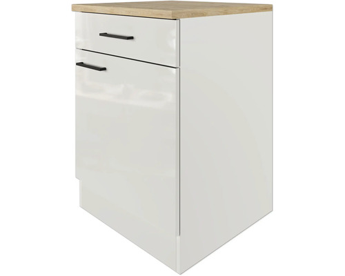 Spodná skrinka s dvomi zásuvkami a pracovnou doskou