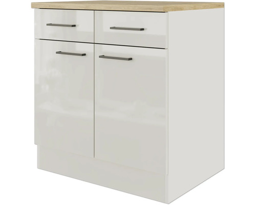 Spodná skrinka s dvomi zásuvkami a dvomi dvierkami