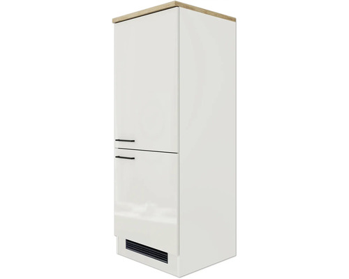 Vysoká kuchynská skrinka s dvomi dvierkami a vetracou mriežkou