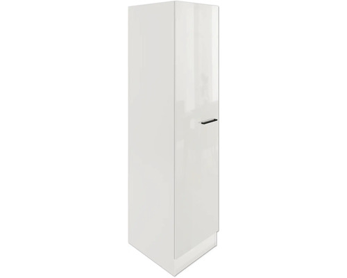 Biela kuchynská skrinka s úchytkou