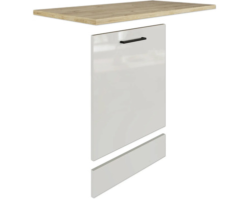 Kuchynská spodná skrinka s pracovnou doskou, dvierkami a soklom