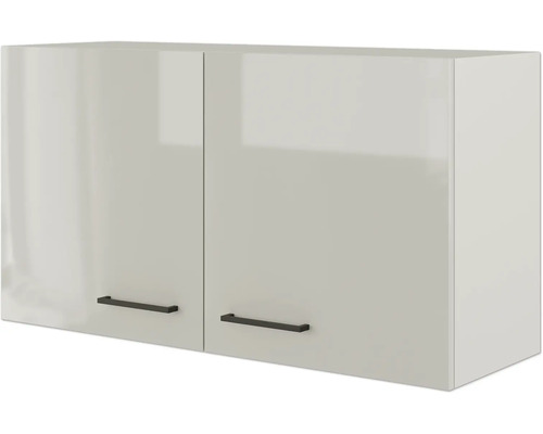 Kuchynská horná skrinka s dvomi dvierkami a úchytkami