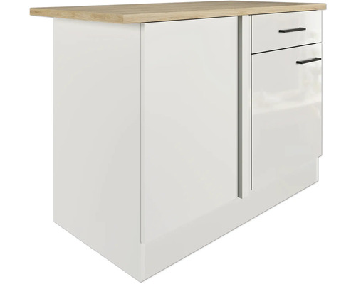 Kuchynský ostrov s pracovnou doskou a úložnými zásuvkami