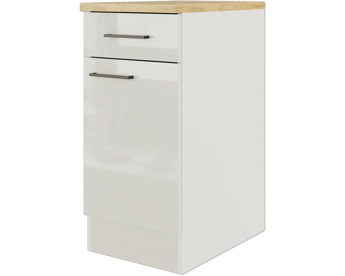 Spodná skrinka so zásuvkou, dvierkami a pracovnou doskou do kuchyne