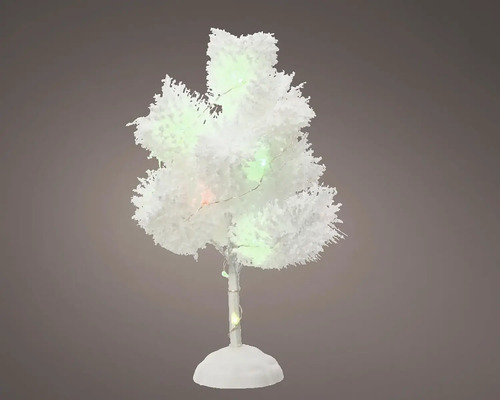 Dekoratívny plastový strom s osvetlením