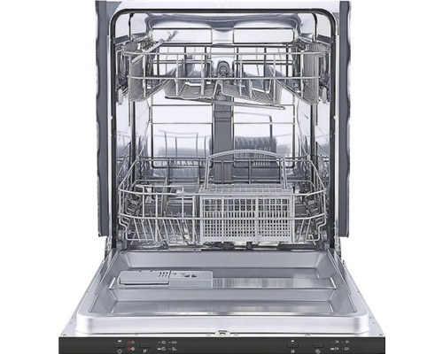 Otvorená umývačka riadu s košmi na riad