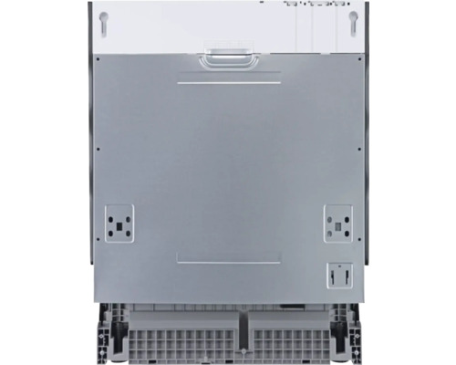 Zadný pohľad na umývačku riadu