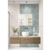 Zrkadlo do kúpeľne s osvetlením v ráme Cordia COSMETIC LINE s ochranou proti zahmlievaniu 65 x 80 cm IP 44