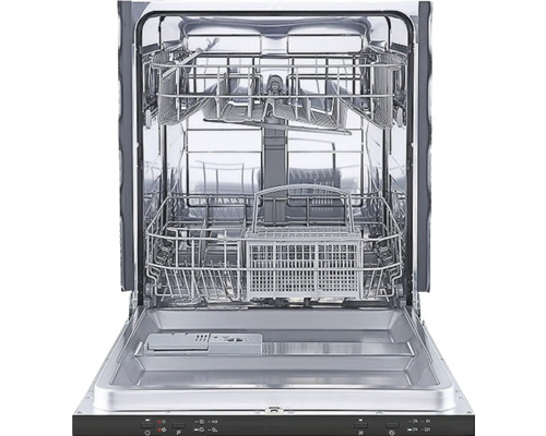 Otvorená umývačka riadu s košmi na riad