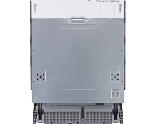 Pohľad zozadu na umývačku riadu na inštaláciu do kuchyne