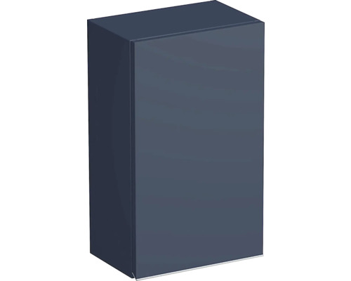 Závesná skrinka do kúpeľne Intedoor TRENTA modrá marino matná 35 x 58 x 23 cm TRE HZ 35 1D L S A9166