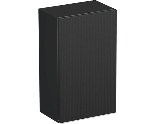 Závesná skrinka do kúpeľne Intedoor TRENTA čierna matná 35 x 58 x 23 cm TRE HZ 35 1D L S A9276