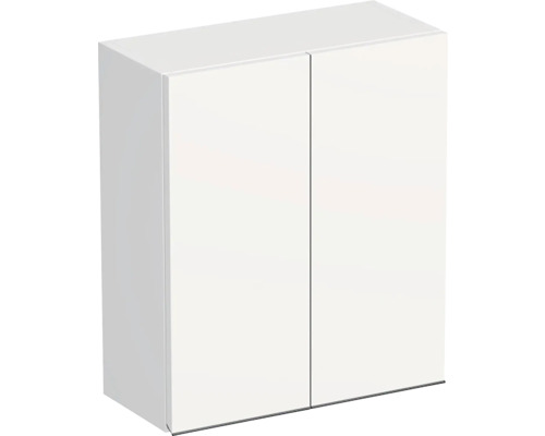 Závesná skrinka do kúpeľne Intedoor TRENTA biela matná 50 x 58 x 23 cm TRE HZ 50 2D B 379