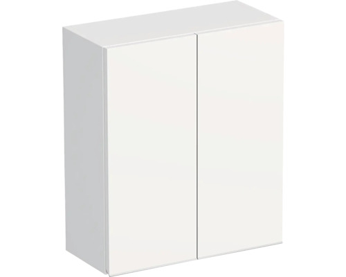 Závesná skrinka do kúpeľne Intedoor TRENTA biela matná 50 x 58 x 23 cm TRE HZ 50 2D S 379