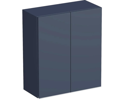 Závesná skrinka do kúpeľne Intedoor TRENTA modrá marino matná 50 x 58 x 23 cm TRE HZ 50 2D S A9166