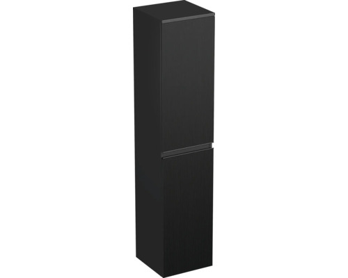 Vysoká skrinka do kúpeľne Intedoor TRENTA čierna matná 35 x 161,8 x 35 cm TRE SV 35 L K B A9276