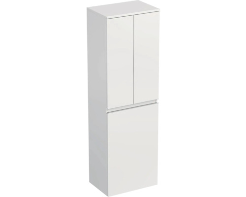 Vysoká skrinka do kúpeľne Intedoor TRENTA biela vysokolesklá 50 x 161,8 x 35 cm TRE SV 50 2D K S A0016