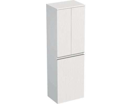 Vysoká skrinka do kúpeľne Intedoor TRENTA biela matná 50 x 161,8 x 35 cm TRE SV 50 2D K S A8916