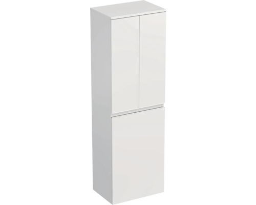 Vysoká skrinka do kúpeľne Intedoor TRENTA biela vysokolesklá 50 x 161,8 x 35 cm TRE SV 50 2D K W A0016