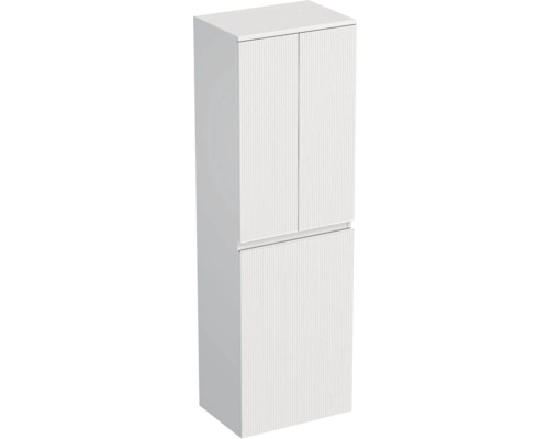 Vysoká skrinka do kúpeľne Intedoor TRENTA biela matná 50 x 161,8 x 35 cm TRE SV 50 2D K W A8916