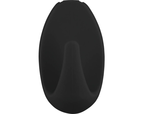 Jeden čierny háčik na uteráky na montáž na stenu