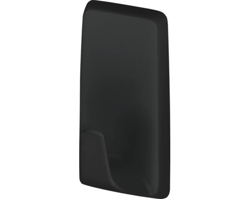 Čierny nástenný vešiak na oblečenie